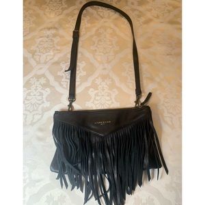 Liebeskind Berlin Fringe Leather Crossbody Bag